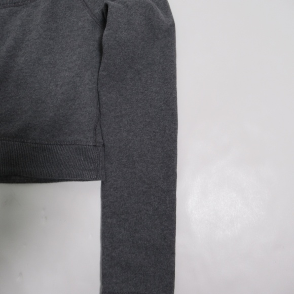 Lululemon Women's Good Karma Pullover Heathered Coal Size 6 Cotton - Picture 3 of 12